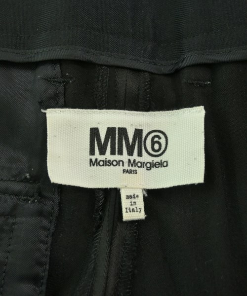 MM6（エムエムシックス）スラックス 黒 サイズ:38(S位) レディース/2200713375022