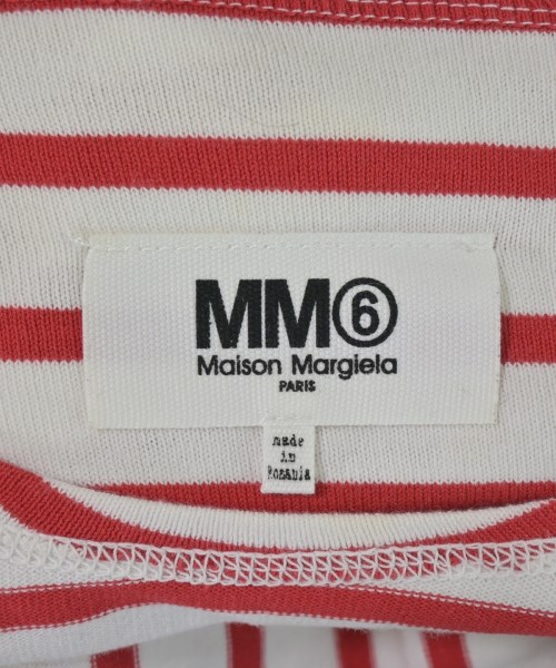 MM6（エムエムシックス）Tシャツ・カットソー 赤 サイズ:M レディース/2200707674049