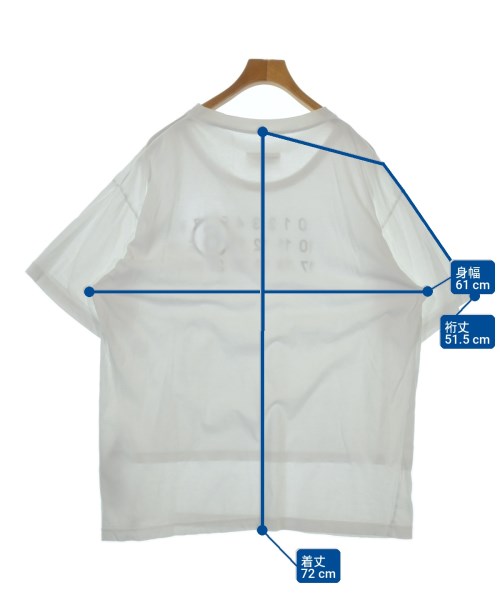 MM6（エムエムシックス）Tシャツ・カットソー 白 サイズ:S メンズ/2200716609070