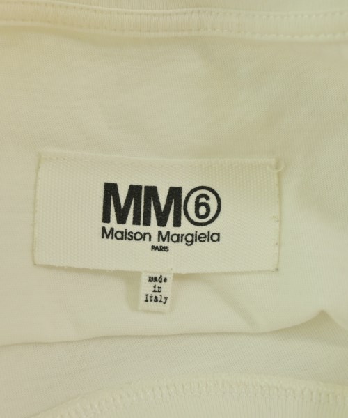 MM6（エムエムシックス）Tシャツ・カットソー 白 サイズ:S レディース/2200716801030