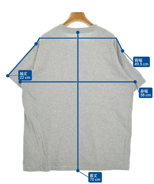 MM6（エムエムシックス）Tシャツ・カットソー グレー サイズ:S レディース/2200645281040