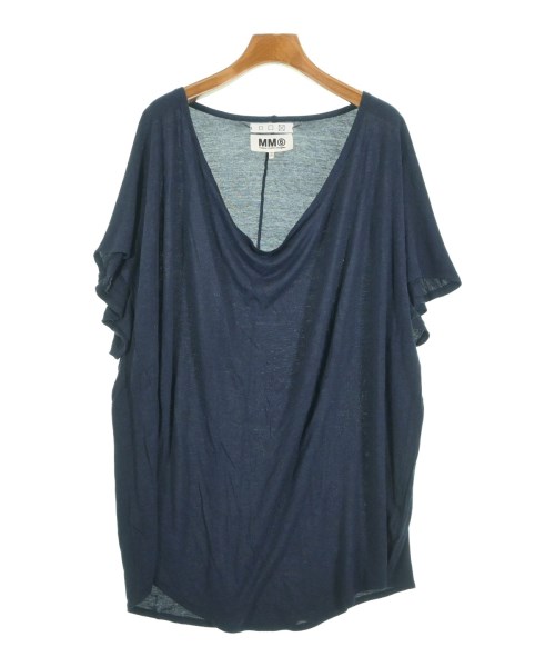 MM6(エムエムシックス)Tシャツ・カットソー 紺 サイズ:S/2200636346079