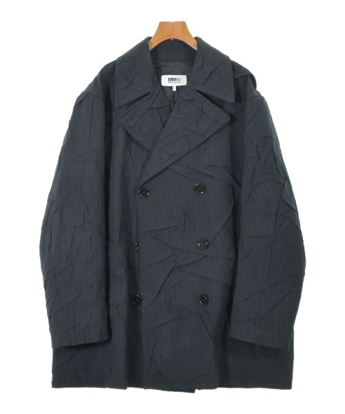 MM6(エムエムシックス)ピーコート 紺 サイズ:42(L位)/2200647942017