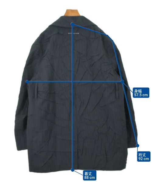 MM6（エムエムシックス）ピーコート 紺 サイズ:42(L位) レディース/2200647942017