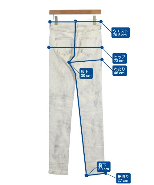 MM6（エムエムシックス）デニムパンツ 白 サイズ:38(S位) レディース/2200648791188