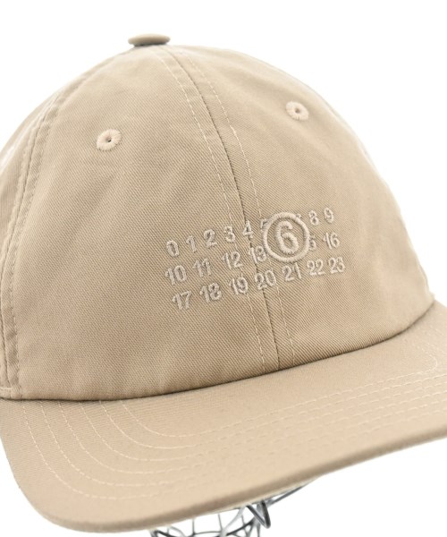 MM6（エムエムシックス）キャップ ベージュ サイズ:L メンズ/2200649442072
