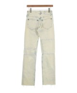 MM6（エムエムシックス）デニムパンツ 白 サイズ:36(XS位) レディース/2200649680108