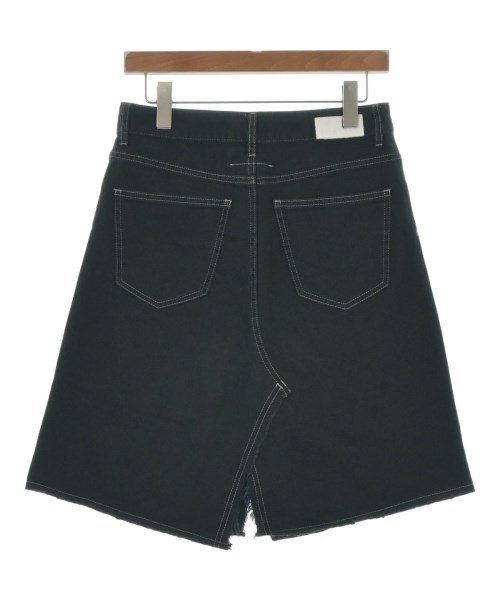 MM6（エムエムシックス）ひざ丈スカート 黒 サイズ:40(M位) レディース/2200649680115