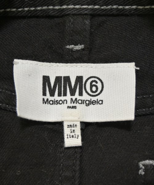 MM6（エムエムシックス）ひざ丈スカート 黒 サイズ:40(M位) レディース/2200649680115