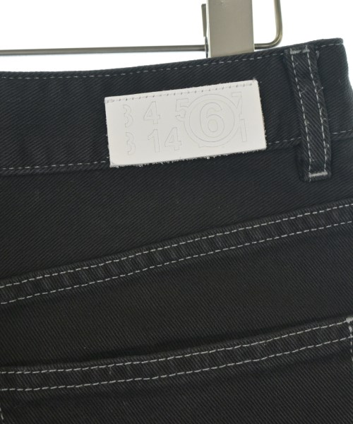 MM6（エムエムシックス）ひざ丈スカート 黒 サイズ:40(M位) レディース/2200649680115