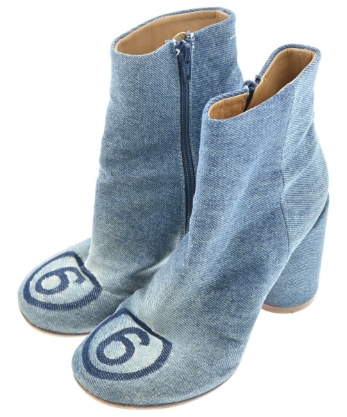 MM6(エムエムシックス)ブーツ 青 サイズ:EU37(23.5cm位)/2200633281021