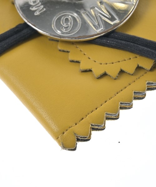 MM6（エムエムシックス）財布・コインケース 黄 サイズ:- メンズ/2200652833096
