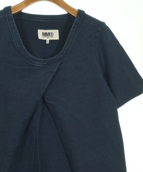 MM6（エムエムシックス）Tシャツ・カットソー 紺 サイズ:S レディース/2200644100038