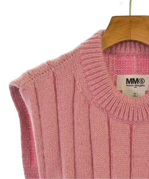 MM6（エムエムシックス）ベスト ピンク サイズ:S レディース/2200654184011