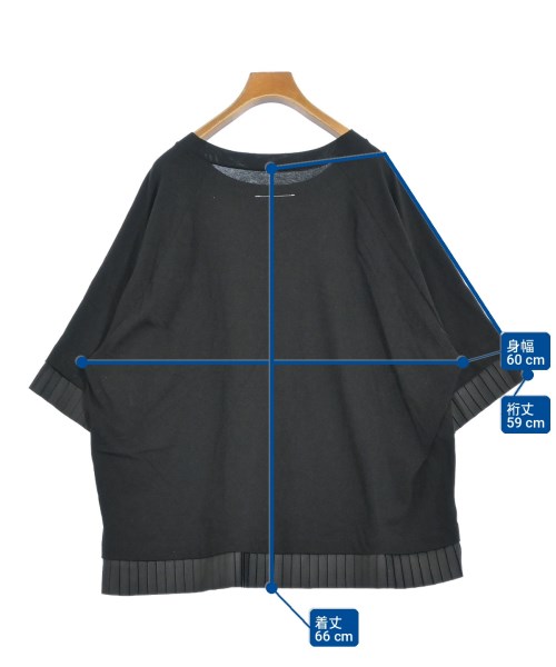 MM6（エムエムシックス）Tシャツ・カットソー 黒 サイズ:XL レディース/2200701622497
