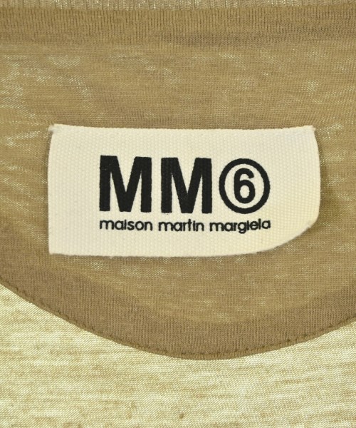 MM6（エムエムシックス）Tシャツ・カットソー ベージュ サイズ:S レディース/2200702780011