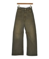 MM6（エムエムシックス）デニムパンツ 茶 サイズ:24(S位) レディース/2200702896033