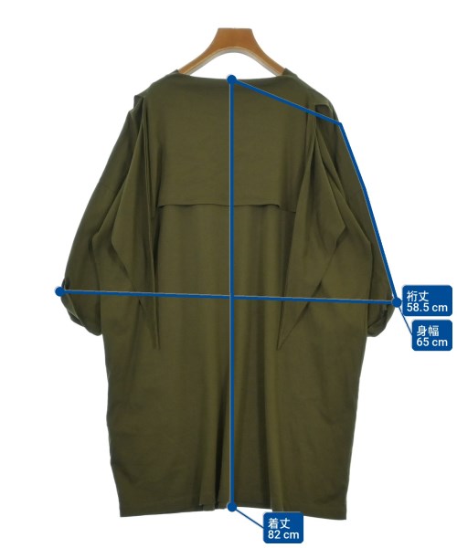 MM6（エムエムシックス）Tシャツ・カットソー カーキ サイズ:S レディース/2200702934049