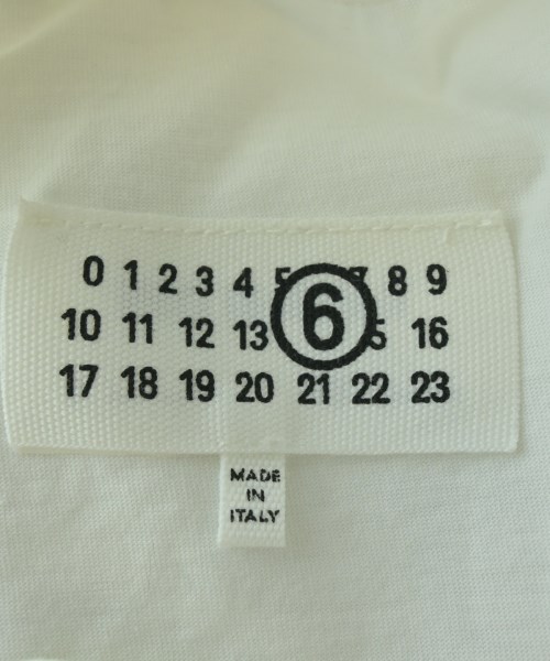 MM6（エムエムシックス）Tシャツ・カットソー 白 サイズ:S レディース/2200702446016