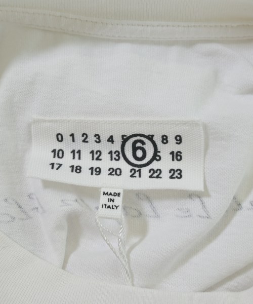 MM6（エムエムシックス）Tシャツ・カットソー 白 サイズ:L レディース/2200702446078