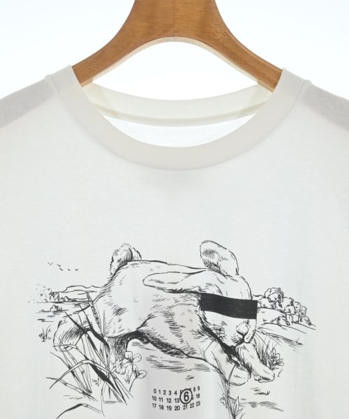 MM6（エムエムシックス）Tシャツ・カットソー 白 サイズ:L レディース/2200702446078