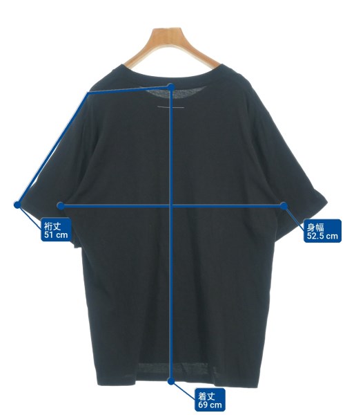 MM6（エムエムシックス）Tシャツ・カットソー 黒 サイズ:XL レディース/2200702518515