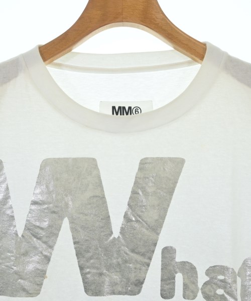 MM6（エムエムシックス）Tシャツ・カットソー 白 サイズ:1(L位) レディース/2200705597166