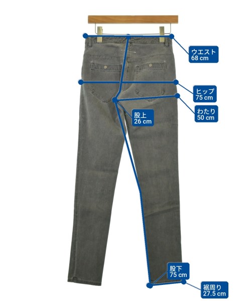 MM6（エムエムシックス）デニムパンツ グレー サイズ:38(S位) レディース/2200704297296