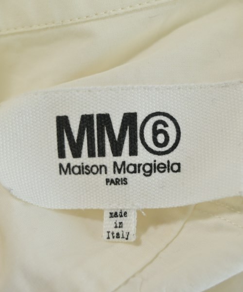 MM6（エムエムシックス）カジュアルシャツ 白 サイズ:38(S位) レディース/2200705646062