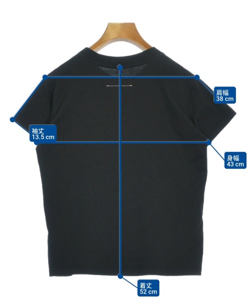 MM6（エムエムシックス）Tシャツ・カットソー 黒 サイズ:S レディース/2200709183082