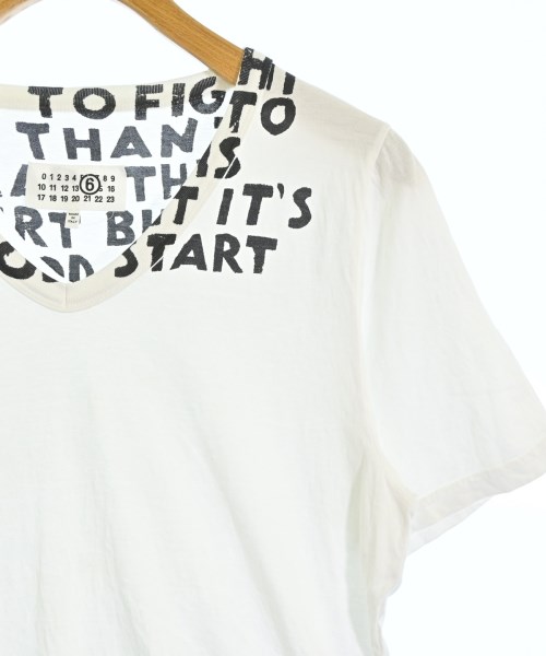 MM6（エムエムシックス）Tシャツ・カットソー 白 サイズ:S メンズ/2200709407034