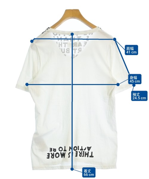 MM6（エムエムシックス）Tシャツ・カットソー 白 サイズ:S メンズ/2200709407034