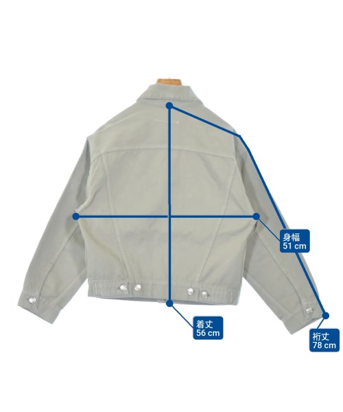 MM6（エムエムシックス）デニムジャケット グレー サイズ:36(XS位) レディース/2200662629016