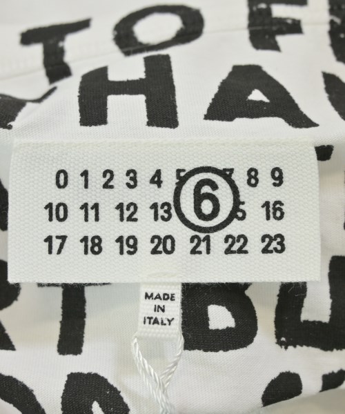 MM6（エムエムシックス）Tシャツ・カットソー 白 サイズ:M レディース/2200662984030