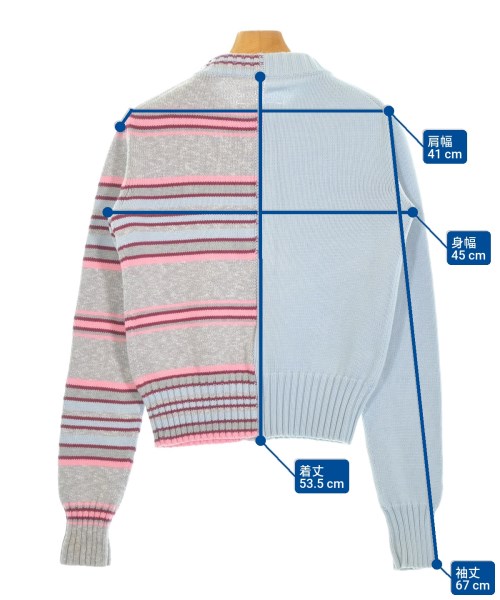 MM6（エムエムシックス）ニット・セーター 青 サイズ:S レディース/2200663471034