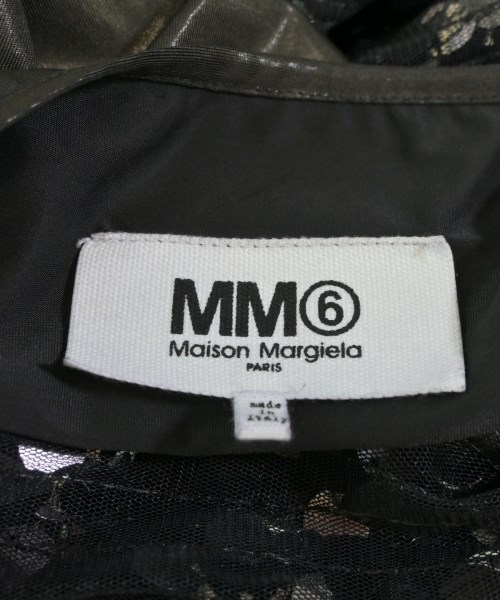 MM6（エムエムシックス）ワンピース 黒 サイズ:40(M位) レディース/2200665818271