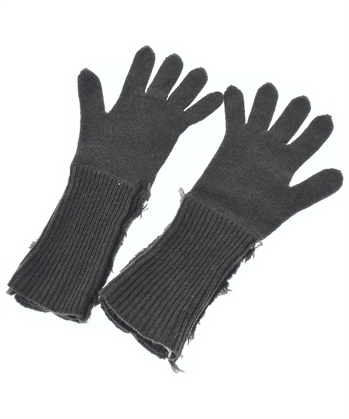 MM6（エムエムシックス）手袋 茶 サイズ:M レディース/2200666703125