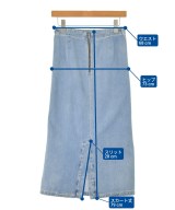 MM6（エムエムシックス）ロング・マキシ丈スカート 青 サイズ:36(XS位) レディース/2200666890030