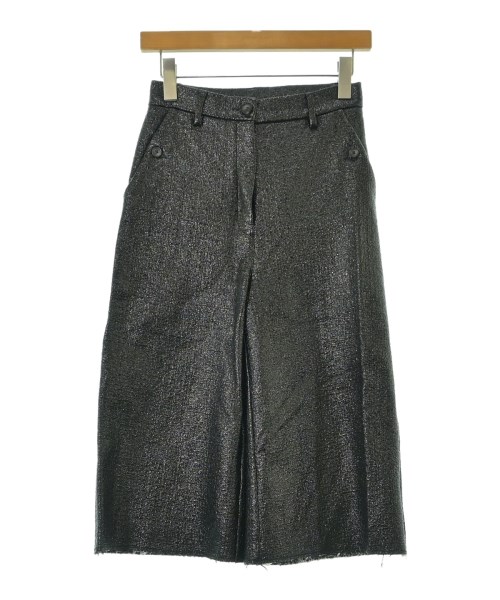 MM6(エムエムシックス)クロップドパンツ 黒 サイズ:36(XS位)/2200660350066