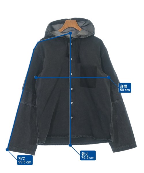 MM6（エムエムシックス）カジュアルシャツ 黒 サイズ:M メンズ/2200664222086