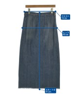 MM6（エムエムシックス）ロング・マキシ丈スカート 青 サイズ:42(M位) レディース/2200667035027