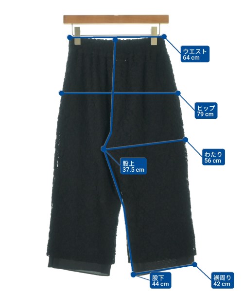 MM6（エムエムシックス）その他 黒 サイズ:38(S位) レディース/2200665308154