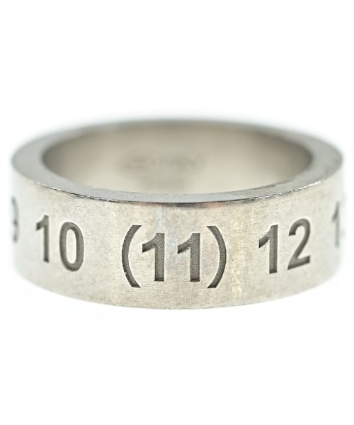 MM6(エムエムシックス)リング シルバー サイズ:-(10号位)/2200667685222