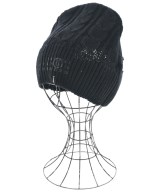 MM6（エムエムシックス）ニットキャップ・ビーニー 黒 サイズ:M レディース/2200664172107