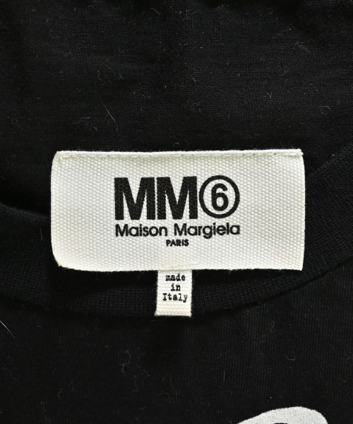 MM6（エムエムシックス）Tシャツ・カットソー 黒 サイズ:S レディース/2200668837101