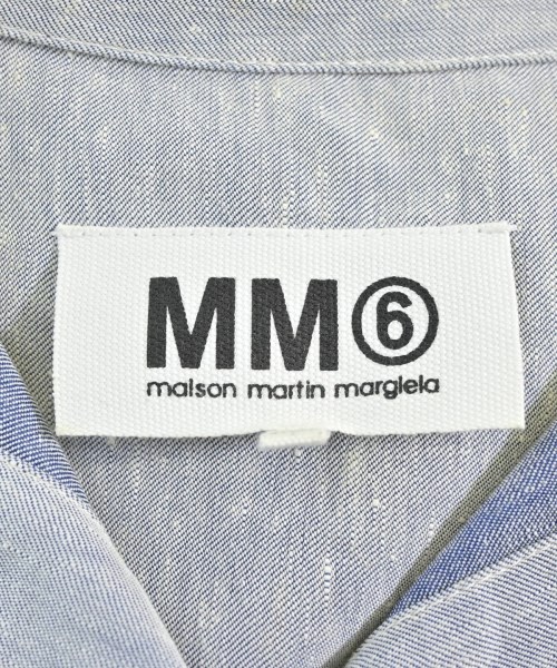 MM6（エムエムシックス）シャツワンピース 青 サイズ:S レディース/2200668359016