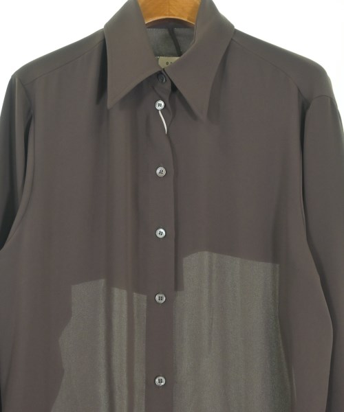 MM6（エムエムシックス）カジュアルシャツ 茶 サイズ:36(XS位) レディース/2200669849165