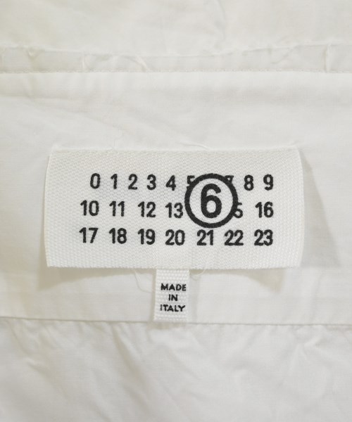 MM6（エムエムシックス）カジュアルシャツ 白 サイズ:36(XS位) レディース/2200666943071