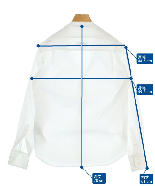 MM6（エムエムシックス）カジュアルシャツ 白 サイズ:36(XS位) レディース/2200666943071