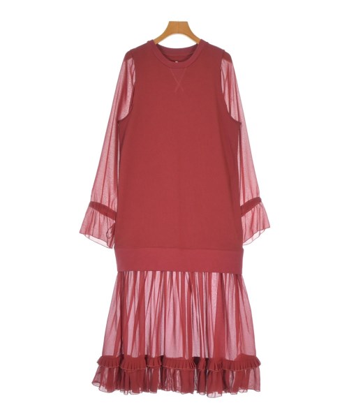 MM6(エムエムシックス)ワンピース 赤 サイズ:XS/2200664487010